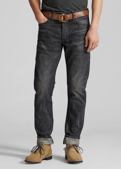 Men's Ralph Lauren Slim Narrow Selvedge Jeans | 209417MVJ